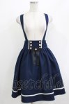 画像1: Amavel / サスペンダースカート Free ネイビー H-26-04-23-026-CA-SK-NS-ZH (1)