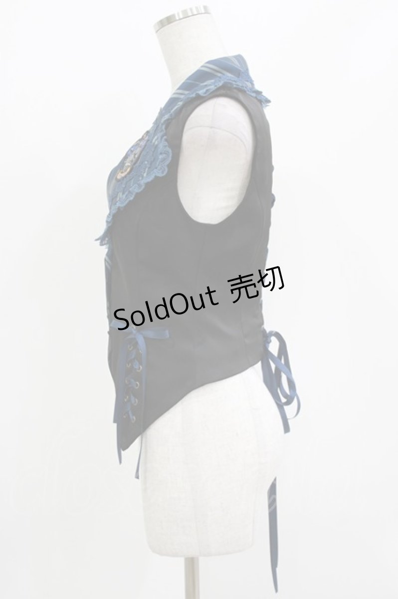 画像2: ATELIER PIERROT / Harry Potter Lace-Up Vest  レイブンクロー H-26-04-24-1026-EL-TO-KB-ZH (2)