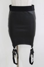 画像1: KILL STAR / Cassandra PU Mini Skirt S 黒 H-26-04-24-1031-SL-SK-KB-ZH (1)