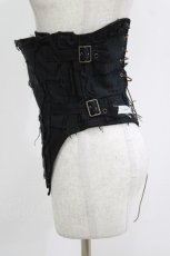 画像2: alice auaa / 剥離コルセット  ブラック H-26-04-24-1035-AA-TO-KB-ZH (2)