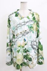 画像1: Triple fortune / 白の王国柄ブラウス  白 H-26-04-24-1038-EL-BL-KB-ZH (1)