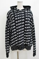 画像1: Katie / KATIE LOGO FAB BIG HOODIE  黒 H-26-04-24-1042-LO-TO-KB-ZH (1)