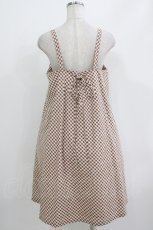 画像3: Katie / SWEET ESCAPE ribbon one-piece  CHOCO H-26-04-24-1004-LO-OP-KB-ZH (3)