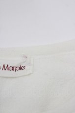 画像5: Jane Marple / ロゴプリントのロングスリーブトップス  白 H-26-04-24-1043-JM-TO-KB-ZH (5)