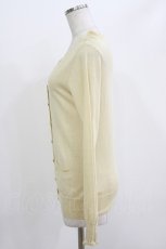 画像2: Jane Marple / クラウンエンブレム付カーディガン  アイボリー H-26-04-24-1045-JM-TO-KB-ZH (2)