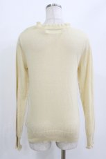 画像3: Jane Marple / クラウンエンブレム付カーディガン  アイボリー H-26-04-24-1045-JM-TO-KB-ZH (3)