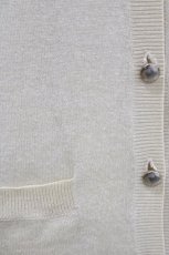 画像5: Jane Marple / クラウンエンブレム付カーディガン  アイボリー H-26-04-24-1045-JM-TO-KB-ZH (5)