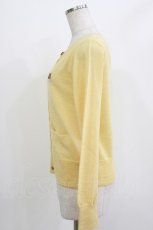 画像2: Jane Marple / gabrielleエンブロイダリーのカーディガン  イエロー H-26-04-24-1046-JM-TO-KB-ZH (2)