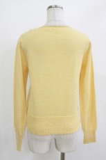 画像3: Jane Marple / gabrielleエンブロイダリーのカーディガン  イエロー H-26-04-24-1046-JM-TO-KB-ZH (3)