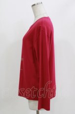 画像2: Jane Marple / ALICEロングスリーブカットソー  ローズ H-26-04-24-1047-JM-TO-KB-ZH (2)