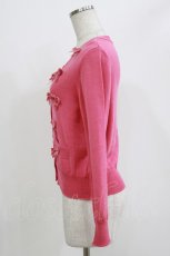 画像2: Jane Marple / メニーリボンカーディガン  ピンク H-26-04-24-1048-JM-TO-KB-ZH (2)