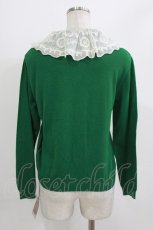画像3: Q-pot. / メルティーレースカラーカーディガン  グリーン H-26-04-24-1050-QP-TO-KB-ZH (3)