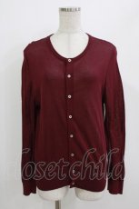 画像1: Jane Marple Dans Le Salon / ケープスリーブカーディガン  cassis H-26-04-24-1051-JM-TO-KB-ZH (1)