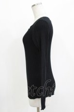 画像2: Katie / UNDER PRETTIES crew neck long  ブラック H-26-04-24-1056-LO-TO-KB-ZH (2)