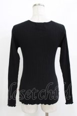 画像3: Katie / UNDER PRETTIES crew neck long  ブラック H-26-04-24-1056-LO-TO-KB-ZH (3)