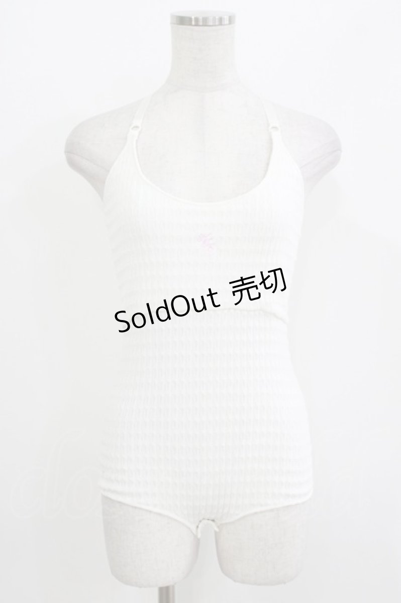 画像1: Katie / LOLITA LOLITA leotard  ホワイト H-26-04-24-1059-LO-TO-KB-ZH (1)