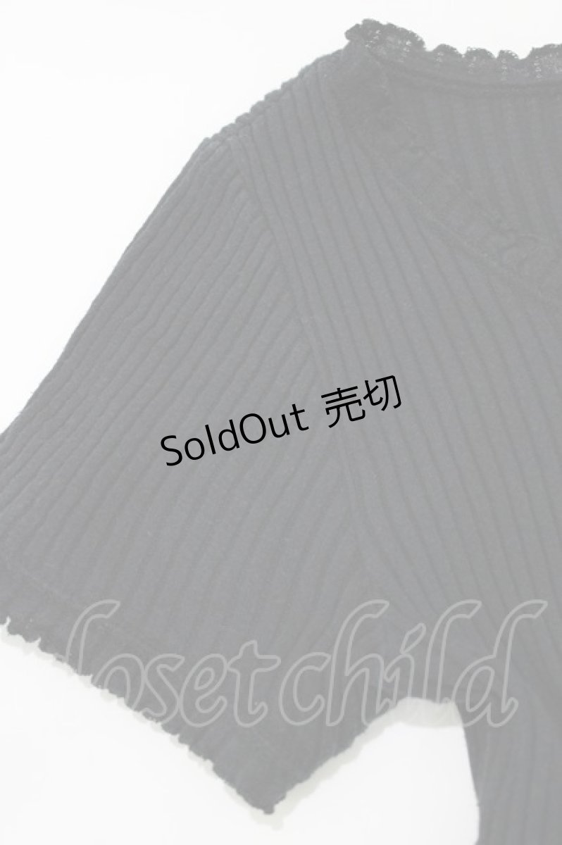 画像4: Katie / UNDER PRETTIES tee  ブラック H-26-04-24-1060-LO-TO-KB-ZH (4)