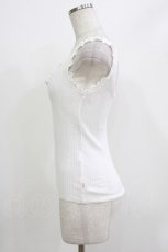 画像2: Katie / UNDER PRETTIES tank  CORAL WHITE H-26-04-24-1063-LO-TO-KB-ZH (2)