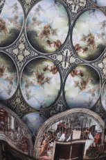 画像4: Ozz oneste / 宗教画プリントジャンパースカート  ブラウン H-26-04-24-1006-OO-OP-KB-ZH (4)