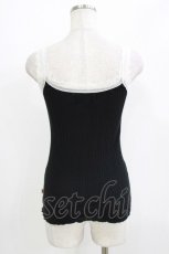 画像3: Katie / UNDER PRETTIES lace camisole  ブラック H-26-04-24-1066-LO-TO-KB-ZH (3)