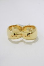 画像2: Q-pot. / Tweedle Dee & Tweedle Dumリング【Disney】 13 ゴールド H-26-04-24-1070-QP-AC-KB-ZH (2)