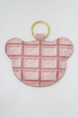 画像1: Q-pot. / テディベアキーリング  ストロベリー H-26-04-24-1074-QP-ZA-KB-ZH (1)