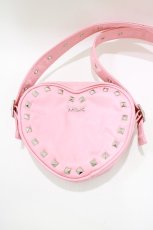 画像2: MILK / ハートスタッズショルダーバッグ  ピンク H-26-04-24-1077-ML-BG-KB-ZH (2)