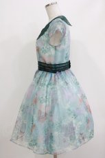 画像2: MILK / 眠れる森のドレス  エメラルドの森 H-26-04-24-1009-ML-OP-KB-ZH (2)