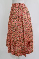 画像2: Jane Marple / リバティスカラップスカート  オレンジ H-26-04-24-1014-JM-SK-KB-ZH (2)