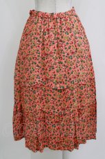 画像3: Jane Marple / リバティスカラップスカート  オレンジ H-26-04-24-1014-JM-SK-KB-ZH (3)