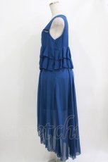 画像2: Rozen Kavalier / シアーフリルワンピース  ブルー H-26-04-24-1017-OO-OP-KB-ZH (2)