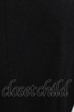 画像4: ATELIER BOZ / スタンドカラーウールコート  黒 H-26-04-24-1002-EL-CO-KB-ZH (4)