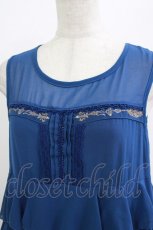 画像4: Rozen Kavalier / シアーフリルワンピース  ブルー H-26-04-24-1017-OO-OP-KB-ZH (4)