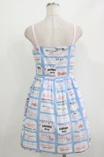 画像3: MILK / MILK TOWNドレス  サックスベース H-26-04-24-1018-ML-OP-KB-ZH (3)