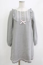 画像1: MILK / リリーズドレス  グレー H-26-04-24-1022-ML-OP-KB-ZH (1)