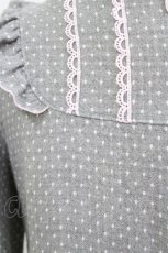 画像4: MILK / リリーズドレス  グレー H-26-04-24-1022-ML-OP-KB-ZH (4)