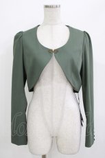 画像1: Sheglit / "Del Fiore"ボレロ  モスグリーン H-26-04-24-1024-EL-TO-KB-ZH (1)