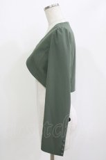 画像2: Sheglit / "Del Fiore"ボレロ  モスグリーン H-26-04-24-1024-EL-TO-KB-ZH (2)