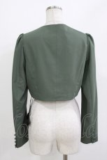 画像3: Sheglit / "Del Fiore"ボレロ  モスグリーン H-26-04-24-1024-EL-TO-KB-ZH (3)