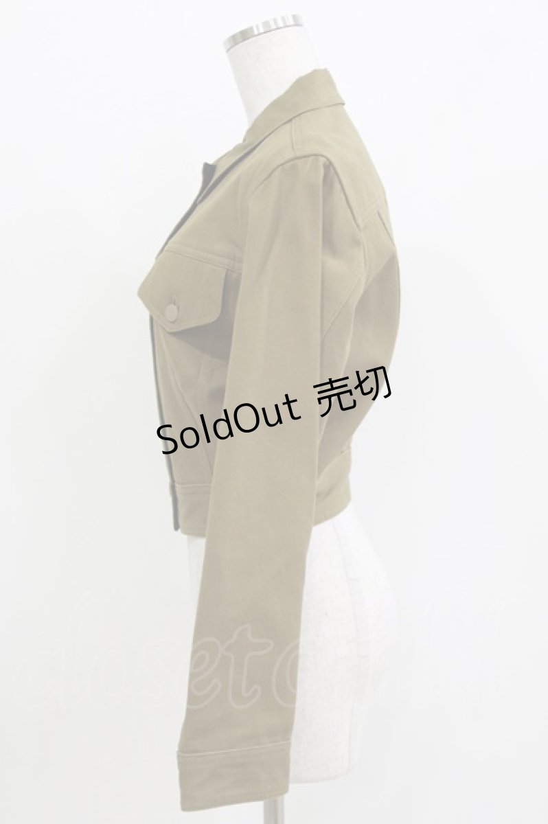 画像2: Jean Paul GAULTIER / コットンデニムジャケット 42 ブラウン H-26-04-24-1025-GO-JA-KB-ZT0517H (2)