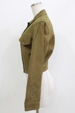 画像2: Jean Paul GAULTIER / コットンデニムジャケット 42 ブラウン H-26-04-24-1025-GO-JA-KB-ZH (2)