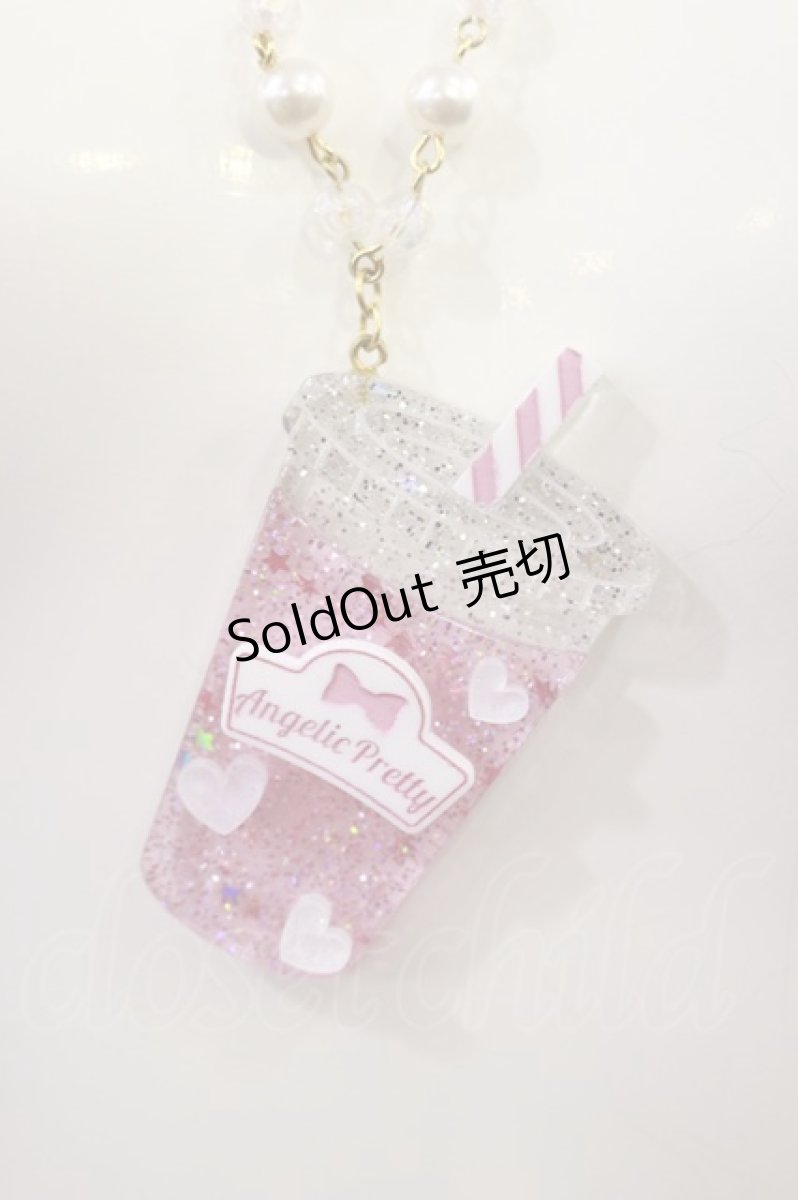 画像1: Angelic Pretty / Fancyソーダネックレス  ピンク H-26-04-24-019-AP-AC-YZ-ZH (1)
