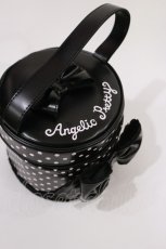 画像2: Angelic Pretty / リボンドットバニティバッグ  ブラック H-26-04-24-021-AP-BG-NS-ZH (2)