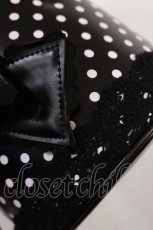 画像3: Angelic Pretty / リボンドットバニティバッグ  ブラック H-26-04-24-021-AP-BG-NS-ZH (3)