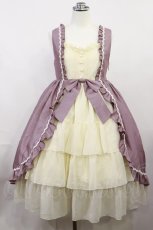 画像1: ALICE and the PIRATES / ドロシーさんのベビードールジャンパースカート Free 渋ローズ H-26-04-24-023-PA-OP-NS-ZH (1)