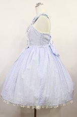 画像2: Angelic Pretty / Lovely a・la・modeジャンパースカート Free サックス H-26-04-24-027-AP-OP-NS-ZH (2)