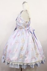画像2: Angelic Pretty / Jewelry Ribbon Princessジャンパースカート Free サックス H-26-04-24-028-AP-OP-NS-ZH (2)