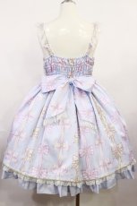 画像3: Angelic Pretty / Jewelry Ribbon Princessジャンパースカート Free サックス H-26-04-24-028-AP-OP-NS-ZH (3)