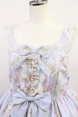 画像4: Angelic Pretty / Jewelry Ribbon Princessジャンパースカート Free サックス H-26-04-24-028-AP-OP-NS-ZH (4)
