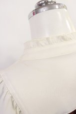 画像3: axes femme / ティアード切替ミニ丈ワンピース L ボルドー H-26-04-24-030-AX-OP-NS-ZH (3)